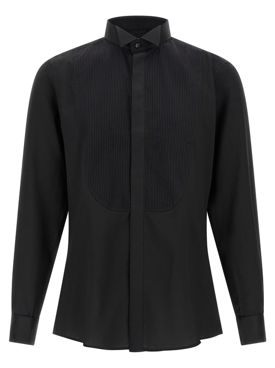 Tuxedo Shirt - Ceremony Line Shirt And Blouse Black