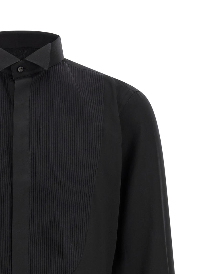 Pal Zileri Tuxedo Shirt - Ceremony Line Shirt and Blouse - Black | 54d4cd7a6efdf79337c8a6322e0d6263c314ead5