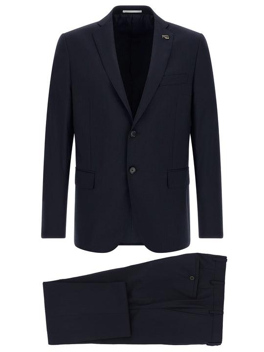 Wool Dress Suits Blue