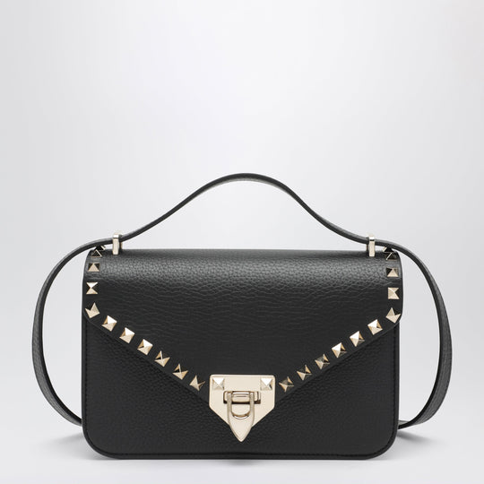 Rockstud Crossbody Bag In Calfskin Leather