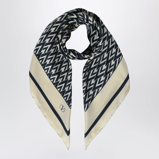 Toute La V Silk Scarf