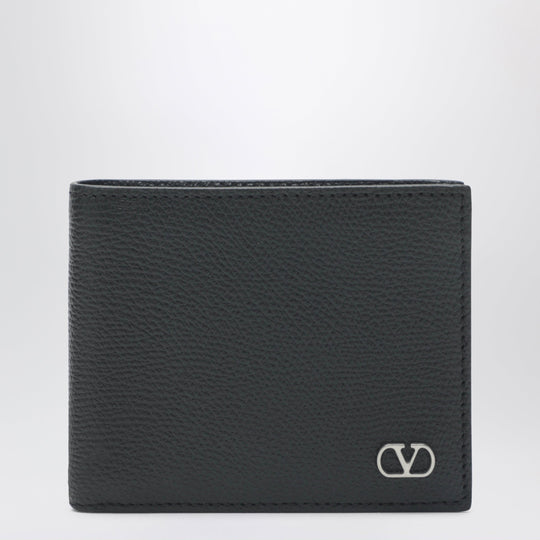 Black Vlogo Signature Bi-Fold Wallet