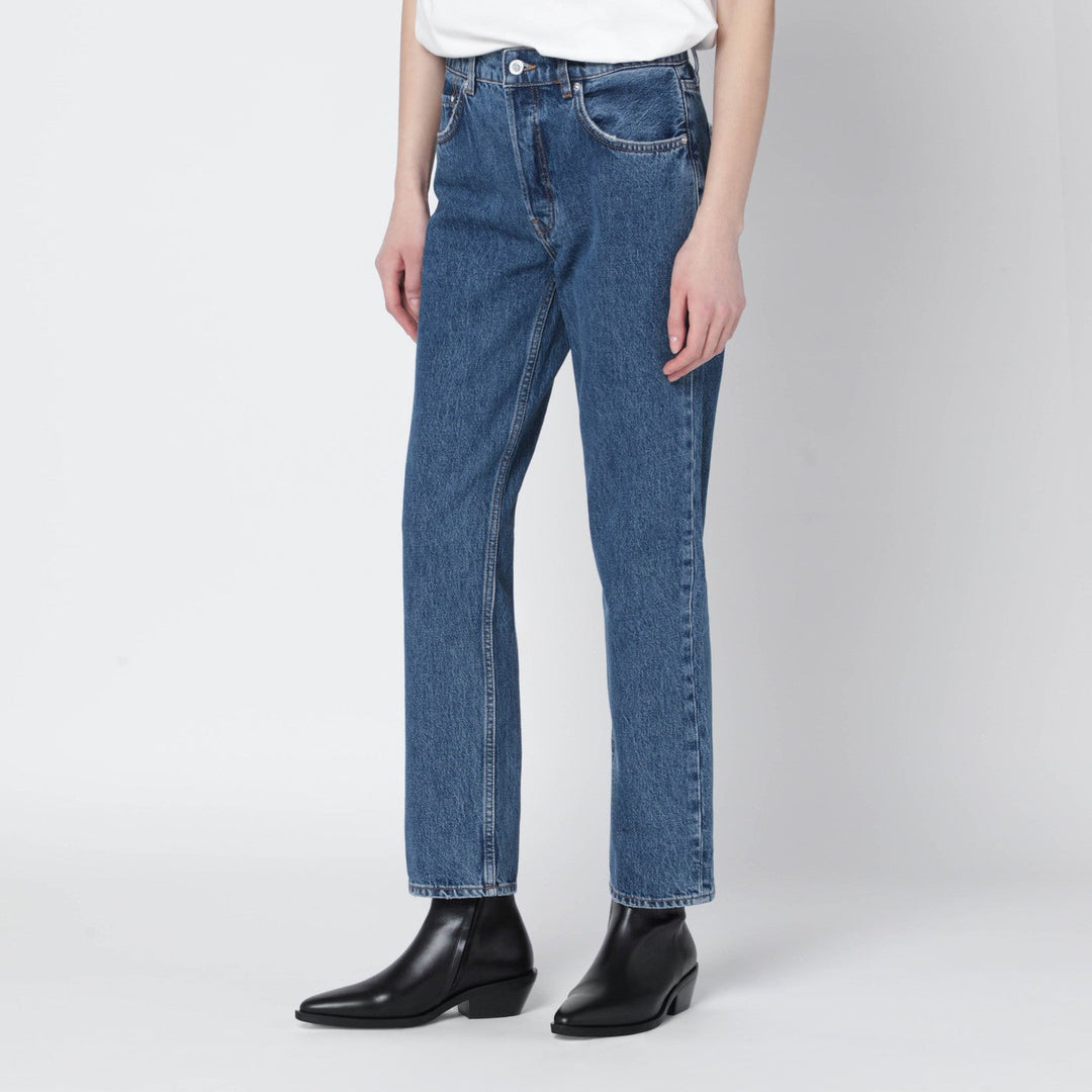 Anine Bing Pants - Blue | 4872b09ed1f6c69772ecf09ff9bbf5c87b960e35