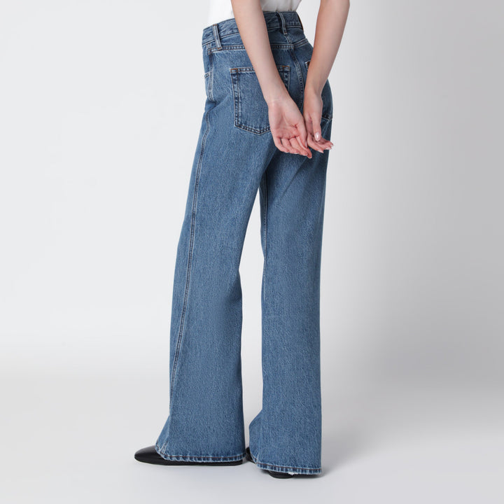 Anine Bing Pants - Blue | 8d3e0bcc771822b662c2a0b168ab6e28f0bd37f8