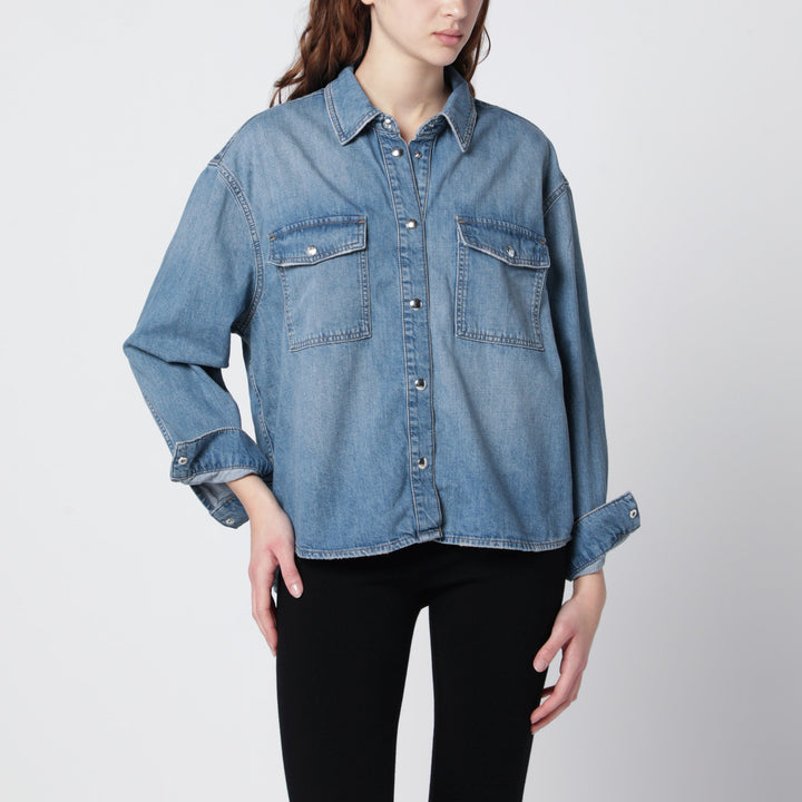 Anine Bing Shirts & Tops - Light Blue | 9487fbc0a18f26b1bce61eb9ea001e1df8e2de97