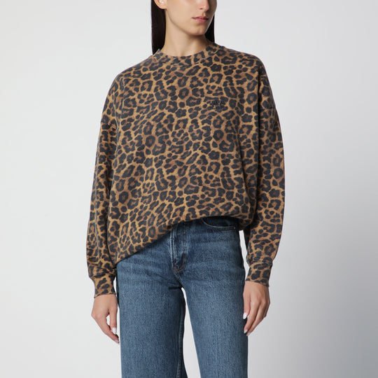 Miles Hoodie With Leopard Print
