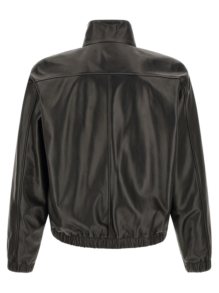Saint Laurent Cassandre Puffer Jackets - Black | ce9d9240829fa282d98c8aab668f863766947c60