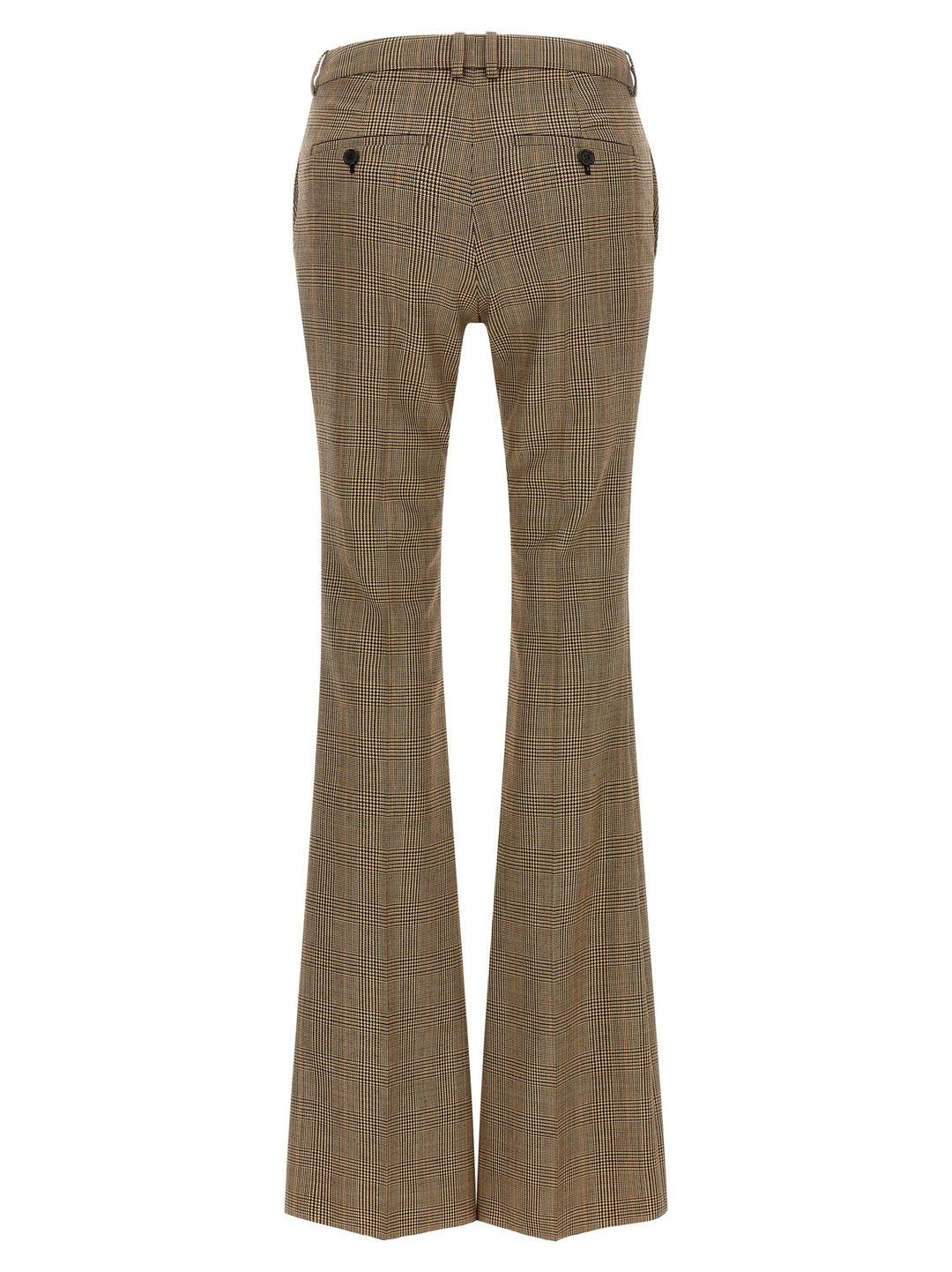 Saint Laurent Prince Of Wales Houndstooth Trousers Pants - Brown | d97587ebf38d4da69f1bc73a03ca0711d67bd4c6