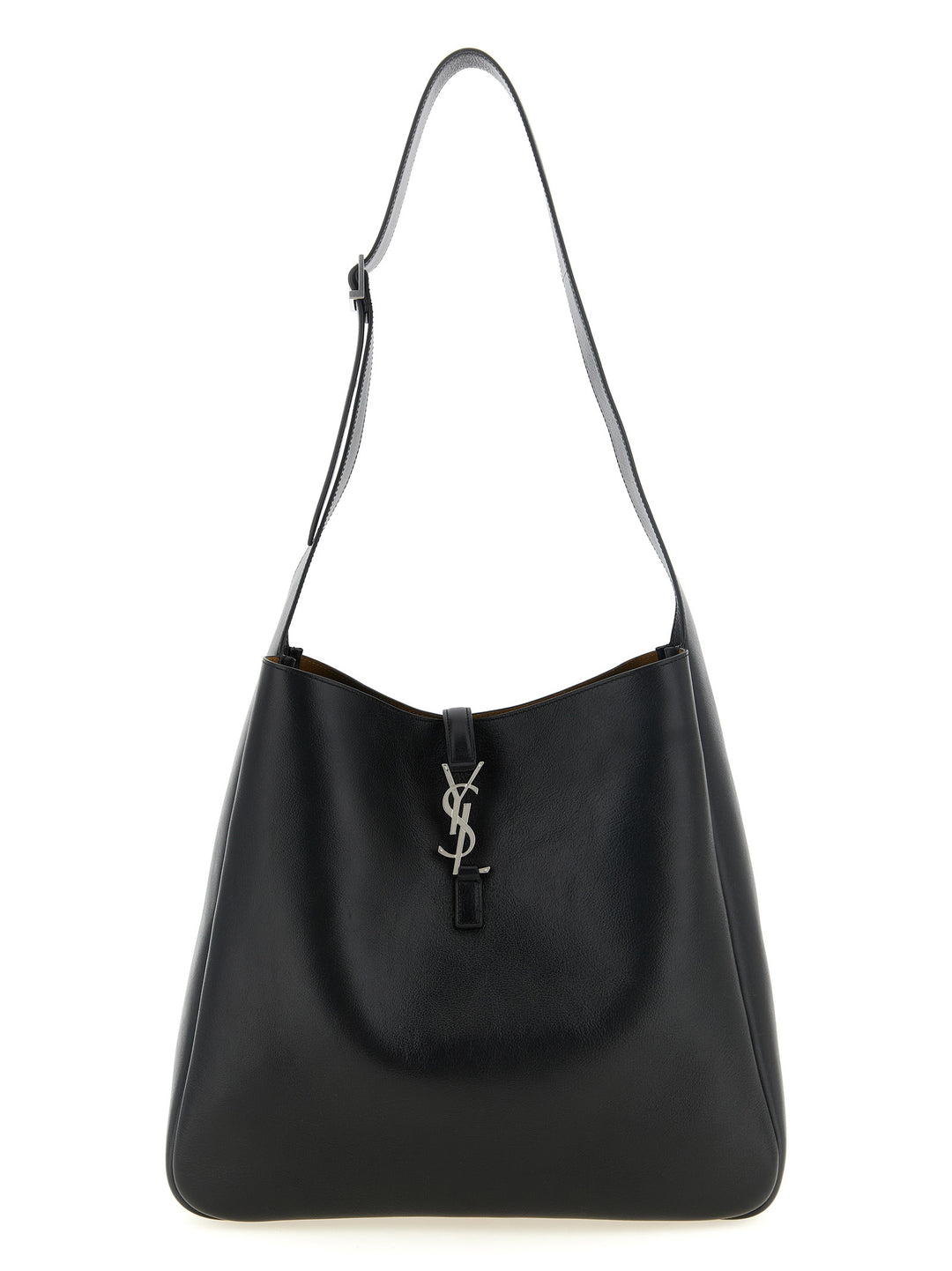 Saint Laurent Le 5 À 7 Gobo Shoulder Bags - Black | 729b4078f6e3106af8b41e69e86de89456c3e912