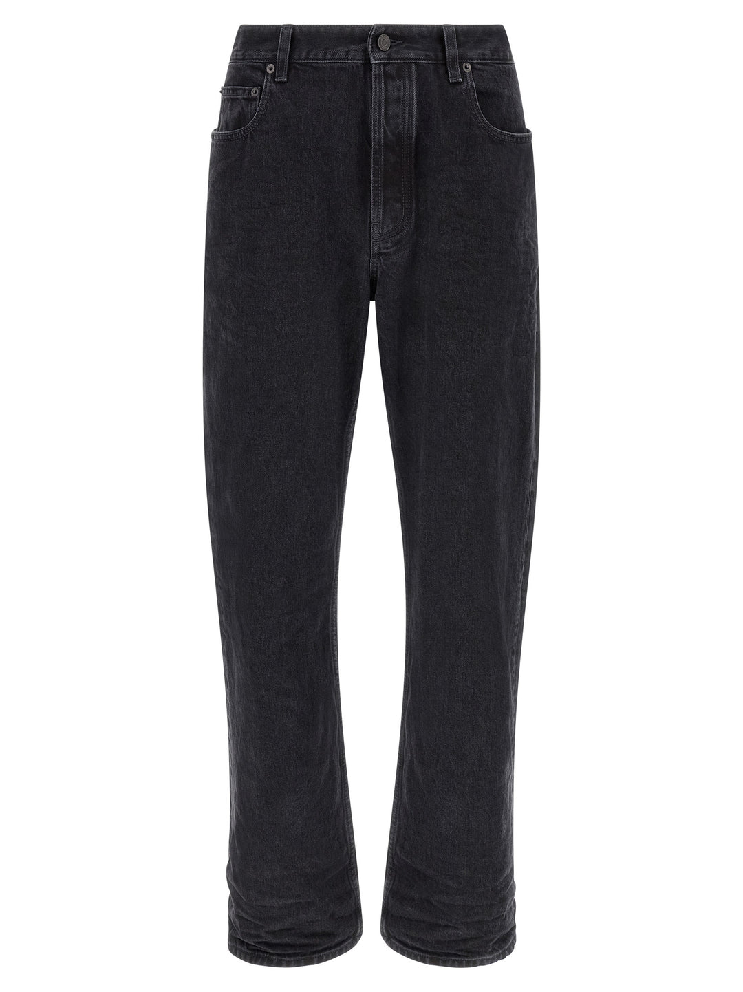 Saint Laurent Relax Tapered Jeans - Black | f8557dd173f94cdcbbffb3ea52c6b6bb16853ab9
