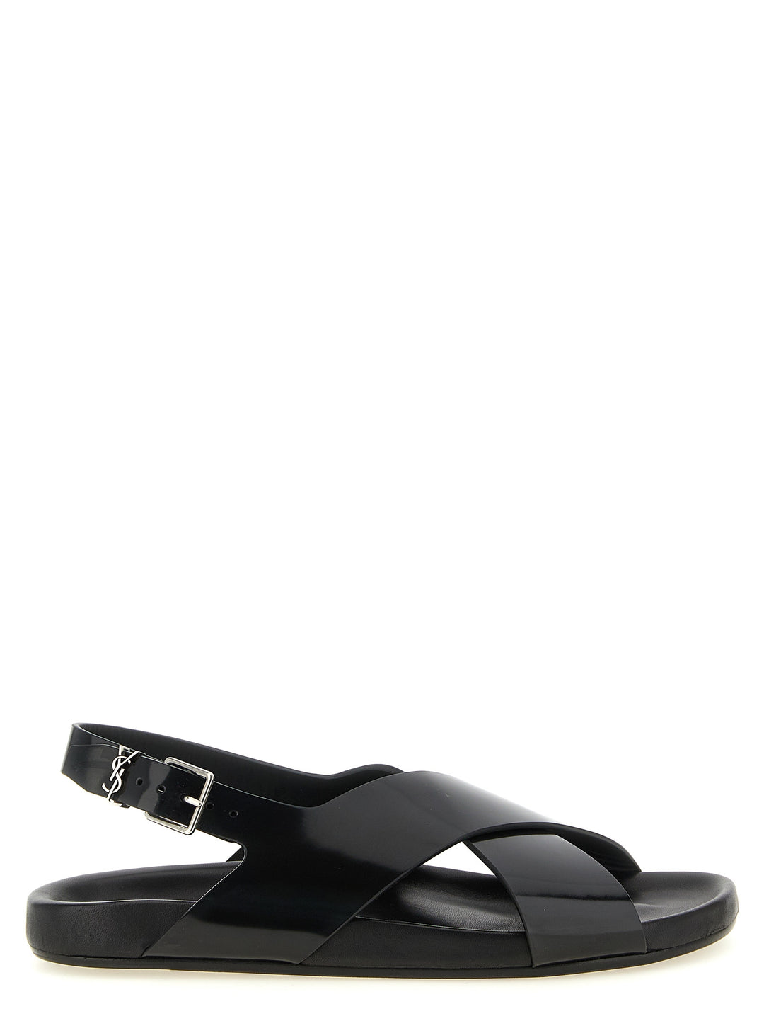 Saint Laurent Helios Sandals - Black | 22c5538bbba4bedd13d99276c28d44ff66a38571