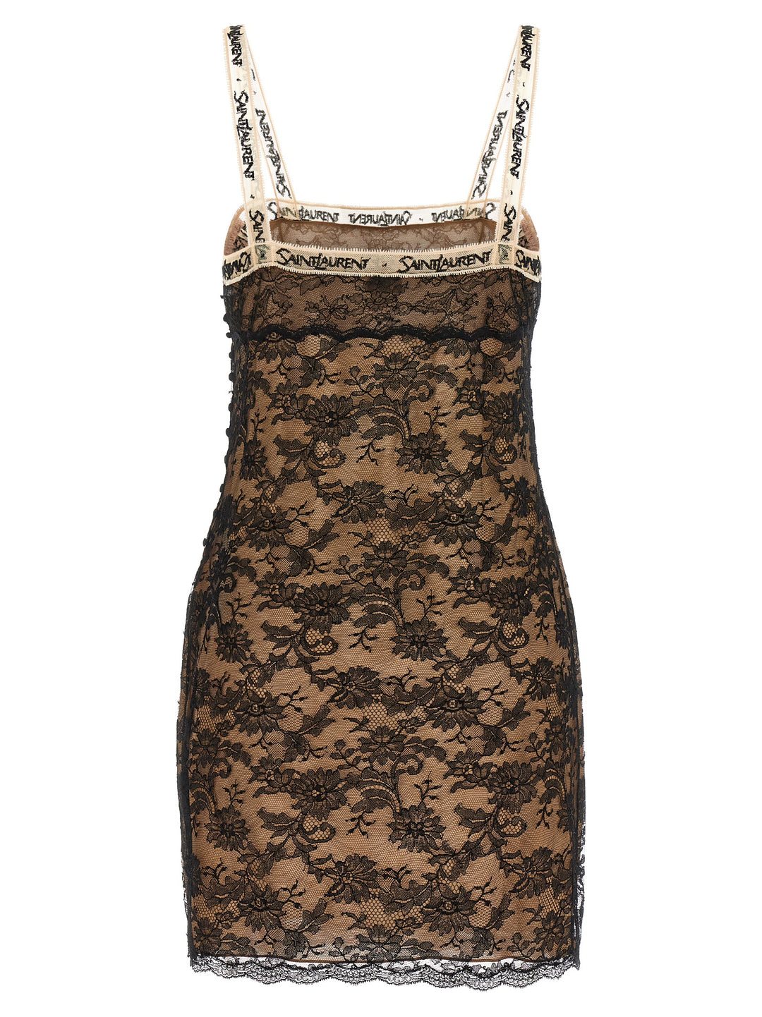 Saint Laurent Slip Dress Dresses - Black | 09e5c04183ebb6f62e21a14376d5fdf5442250aa