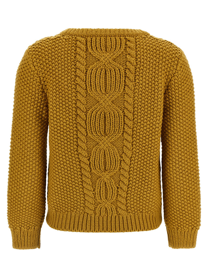 Saint Laurent Knit With 3/4 Sleeves Sweaters and Cardigans - Yellow | ccf94878a540f2d9ad145a0d56982855384fa2b9