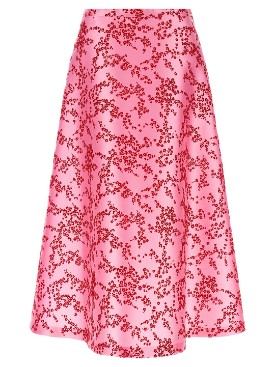 Mikado Floreale Skirts Pink