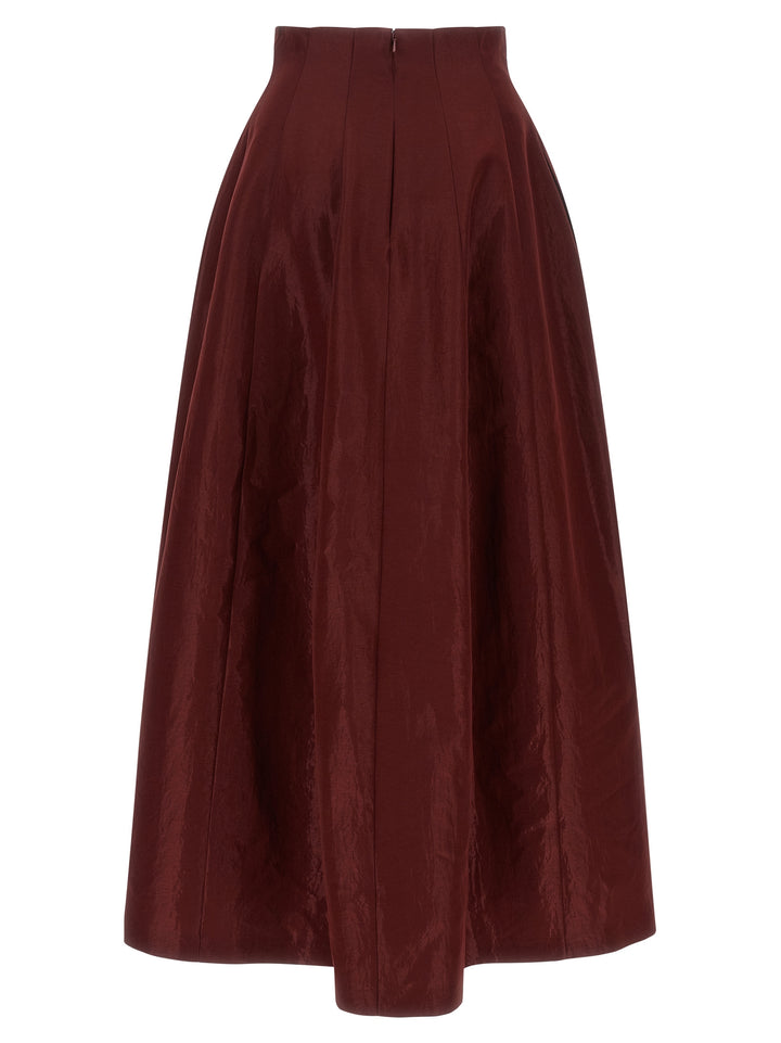 Alberta Ferretti Panel Skirt Skirts - Red | 3dd360dec950708e9c078be3d79a8e93ba4dc46b