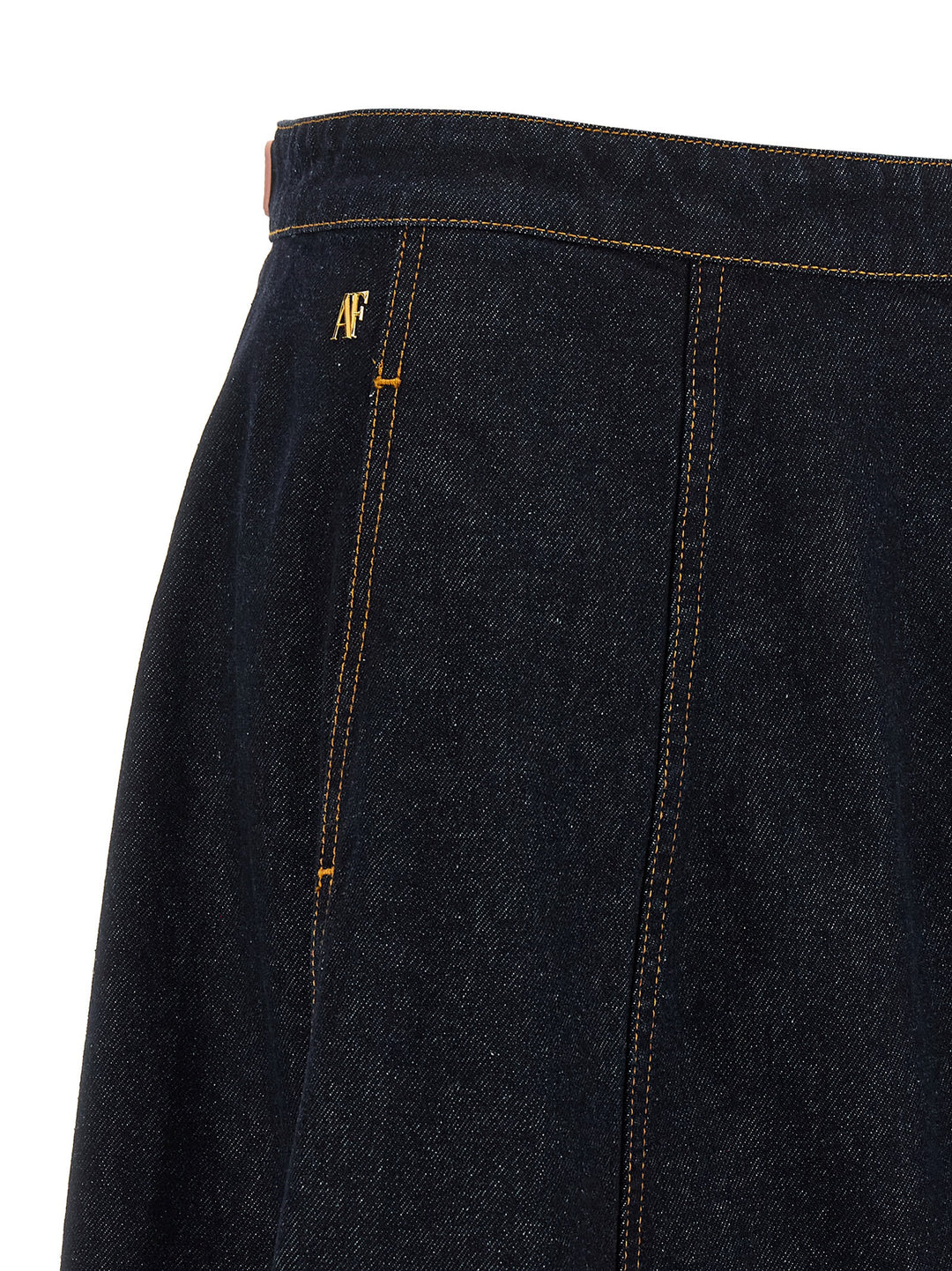 Alberta Ferretti Denim Skirt Skirts - Blue | 89cb5a8966c2df44b40745a2e86f4614b28b5f99