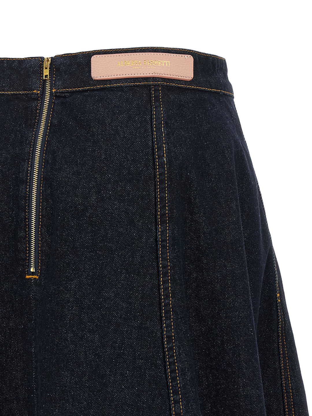 Alberta Ferretti Denim Skirt Skirts - Blue | 730d95a33491def4d076a086a8135a88aa61317b