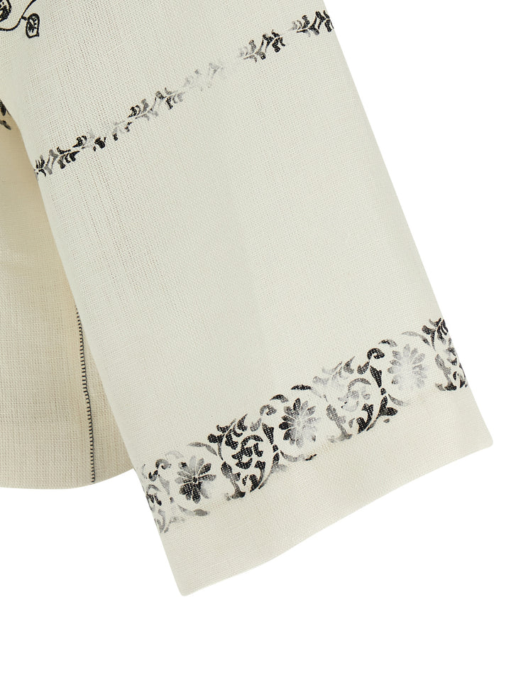 Alberta Ferretti Fortuny Shirt and Blouse - White/Black | 55c9508fddb693834c70863c9a06b07d35b46e81