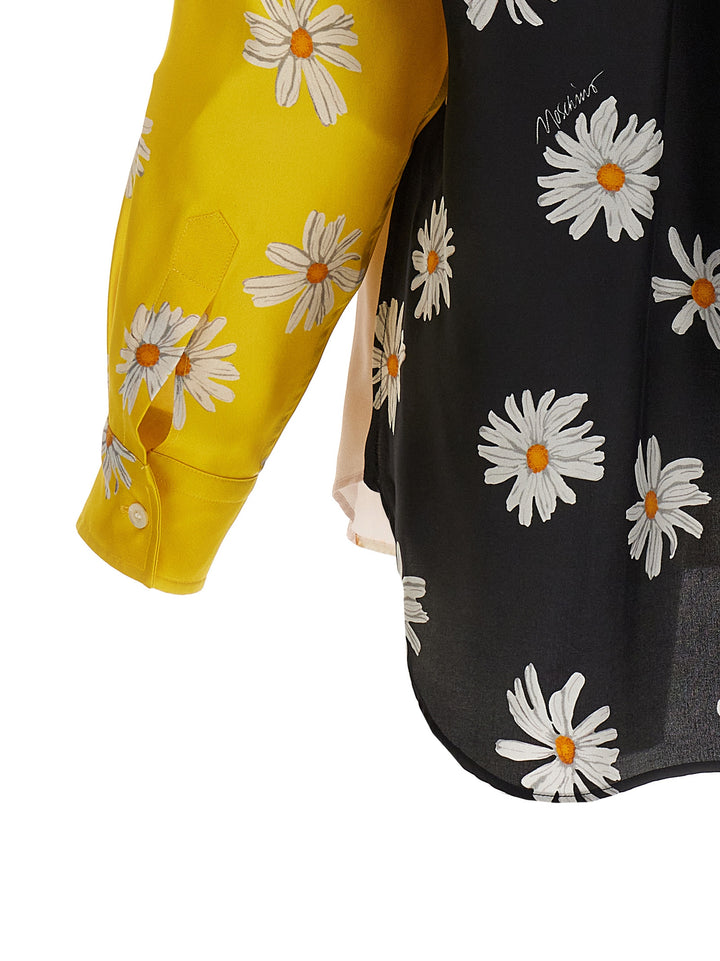 Moschino Patchwork Print Shirt Shirt and Blouse - Multicolor | f4605ebc452fb7e334c9b2b6aa3462def9b88a00