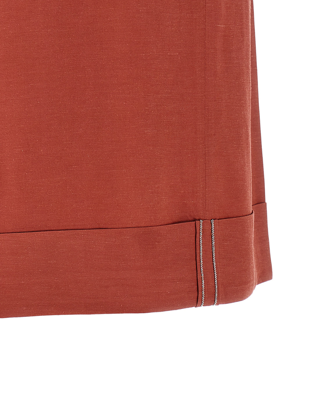 Peserico Linen Viscose Bermuda Shorts Bermuda and Short - Red | fbe13adfd922dbe4d23b3cb07e1a8a2b55fb2251