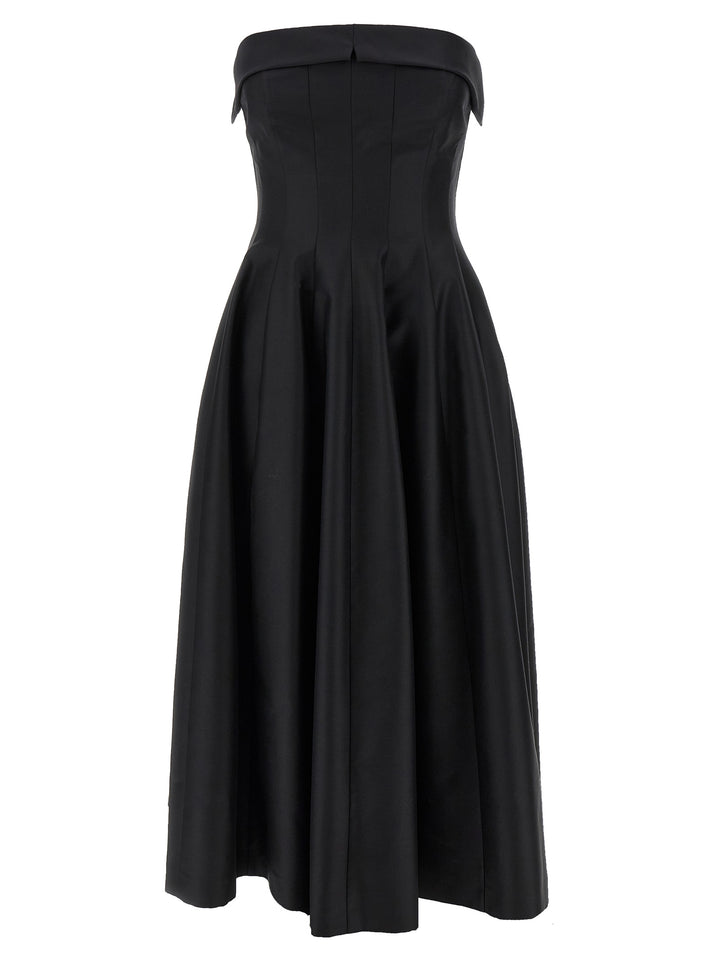 Alberta Ferretti Off-The-Shoulder Dress Dresses - Black | 815a7769f7cf1fb18a4536394daa4172df0f00bf