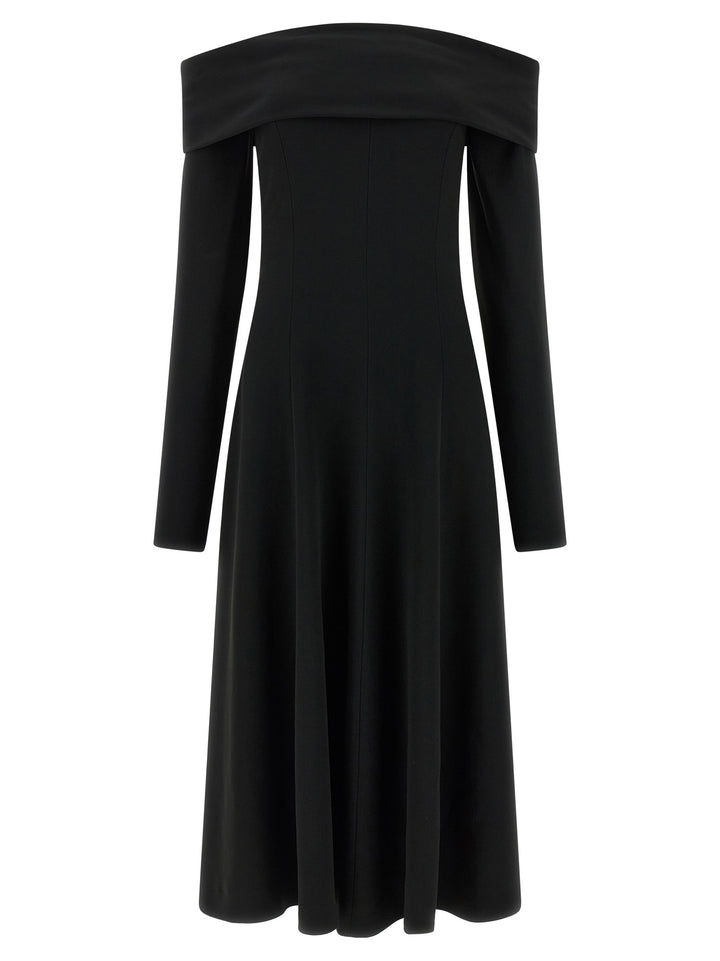 Alberta Ferretti Cady Dress Dresses - Black | c437dd5feca16a95bc850b3d7f4c555b9dcbf0ac