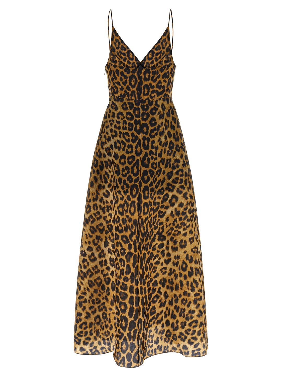 Alberta Ferretti Organza Dress Dresses - Brown | 16795186bb4ba99536b2bbbe2ed2363eb6d0b709