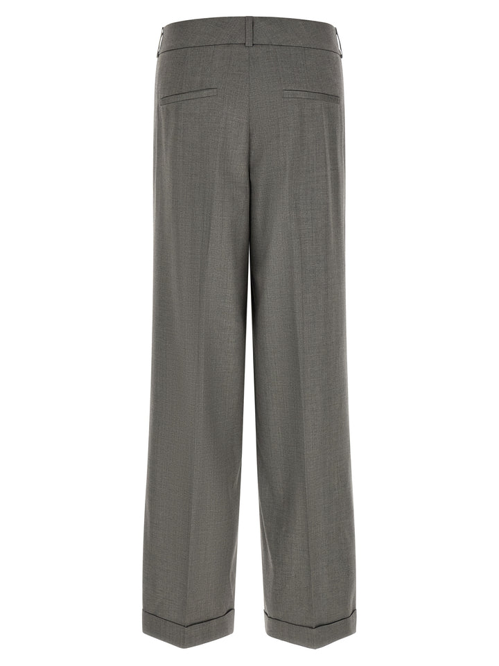 Peserico Palazzo Pants - Gray | a9d38abdead5434b59272258e8b6e746be3cbbd4