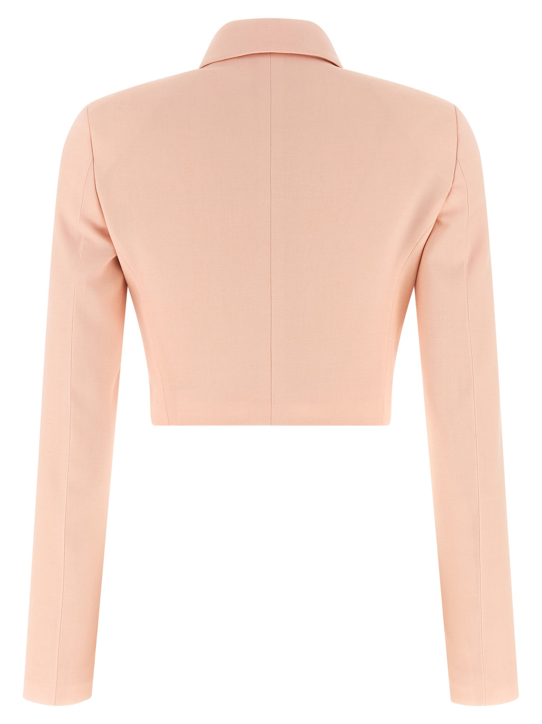 Alberta Ferretti Tropical Wool Blazer BlazerS - Pink | 2be22faa2187b20dd5dcb8aab8dc0dcbf58f9a52
