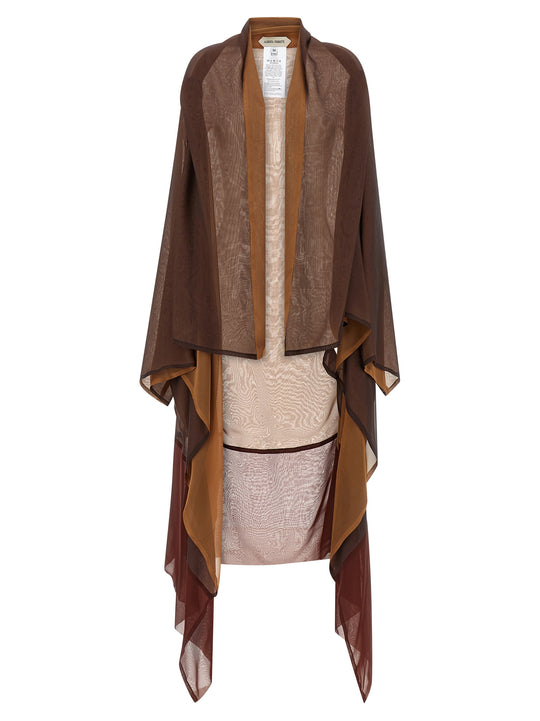 Chiffon Cardigan Sweaters And Cardigans Brown