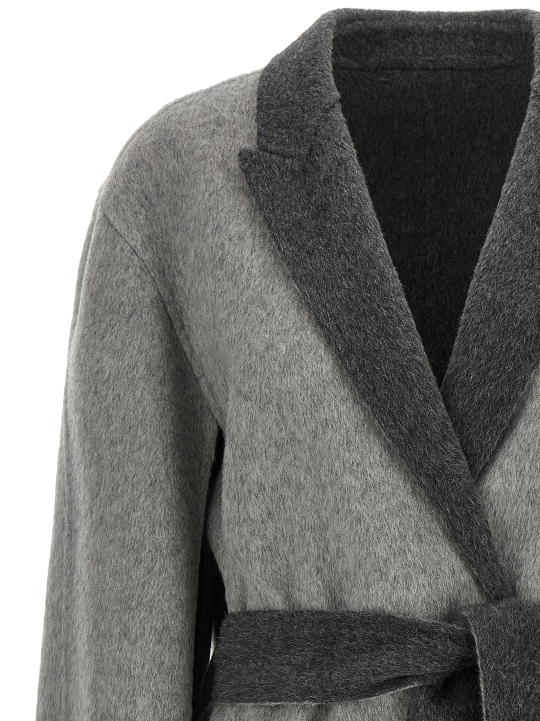 Alberta Ferretti Cardigan With Cape Sleeves Sweaters and Cardigans - Gray | c304dbcd9f1383aef631bd04416383997877c374