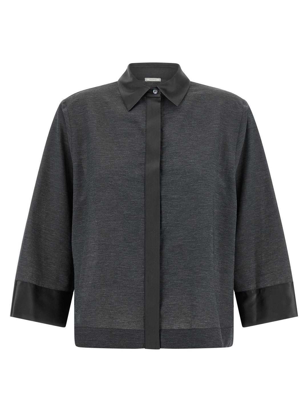 Peserico Jersey Shirt Shirt and Blouse - Gray | 15d8057716509e1ee44ace7498bc3a66265638af