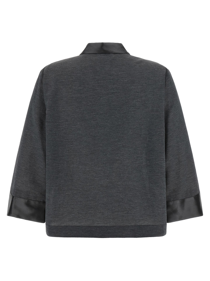 Peserico Jersey Shirt Shirt and Blouse - Gray | 39e19dc4a0ec6573433871777f4c5b346c892ce7
