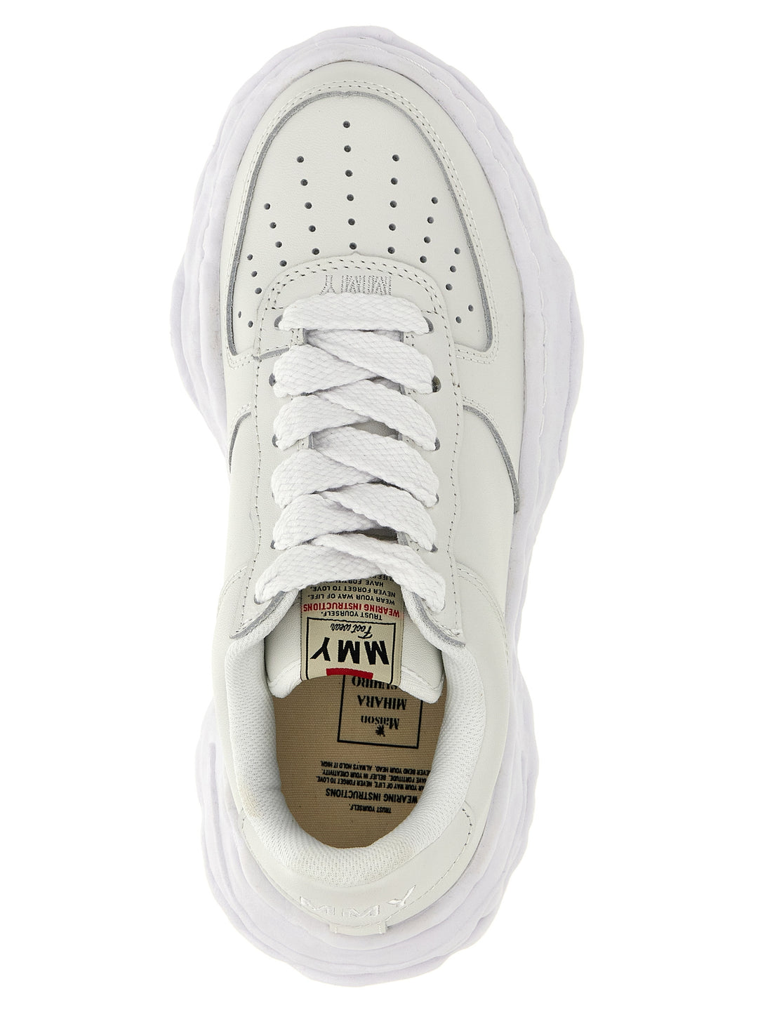 Maison Mihara Yasuhiro Wayne Sneakers - White | d82b6e336b40e1b103d5dab39342bbf2fbe34b7d
