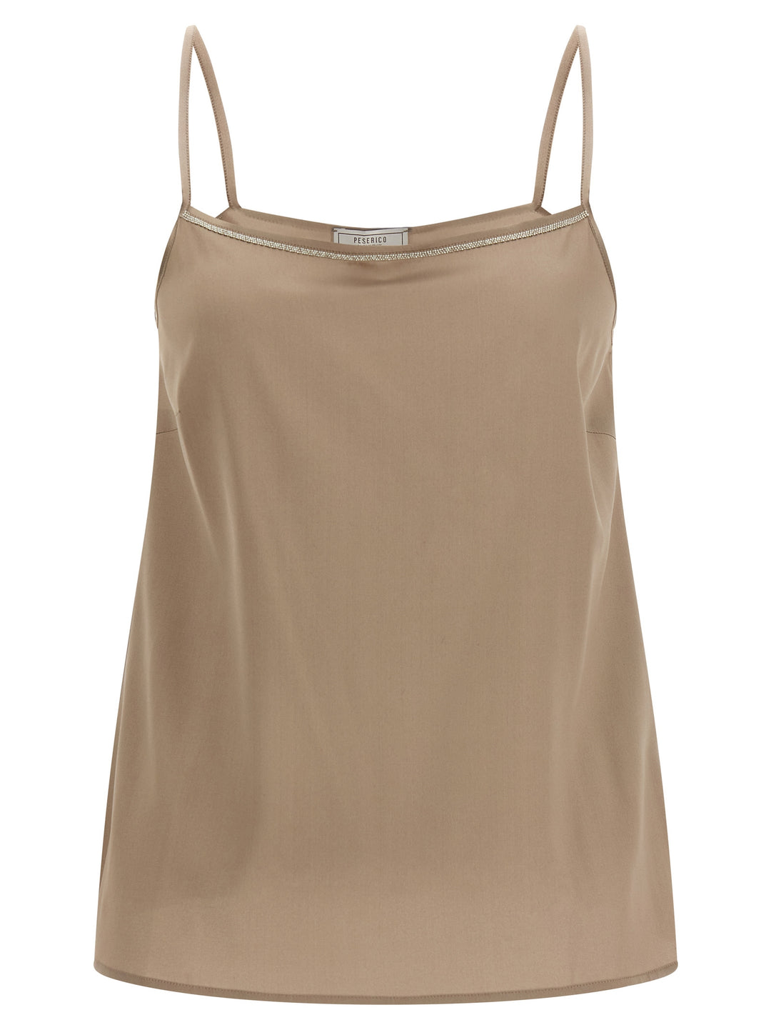 Peserico Punto Luce Tops - Brown | e88ece92fec82dde59153d86f7082fda6e7da149