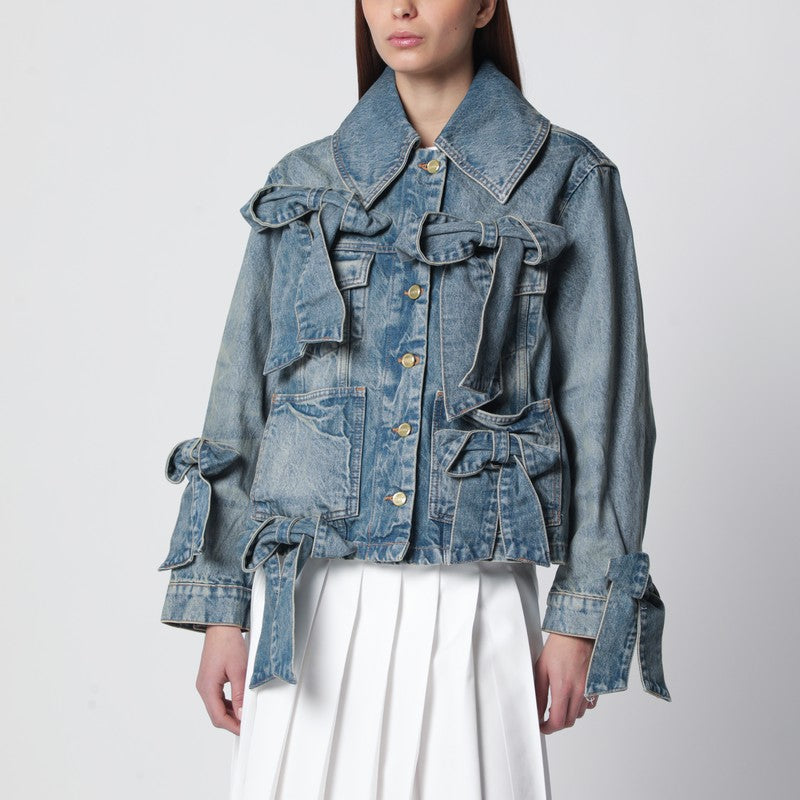 Ganni Coats & Jackets - Blue | 616be97e4a4485d53b0f212a6128177588602457