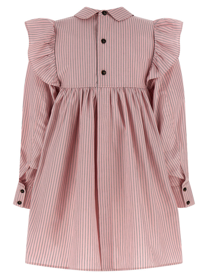 Ganni Striped Dress Skirts - Pink | 3235df4f530d56998ab8f222d0924128e747f343