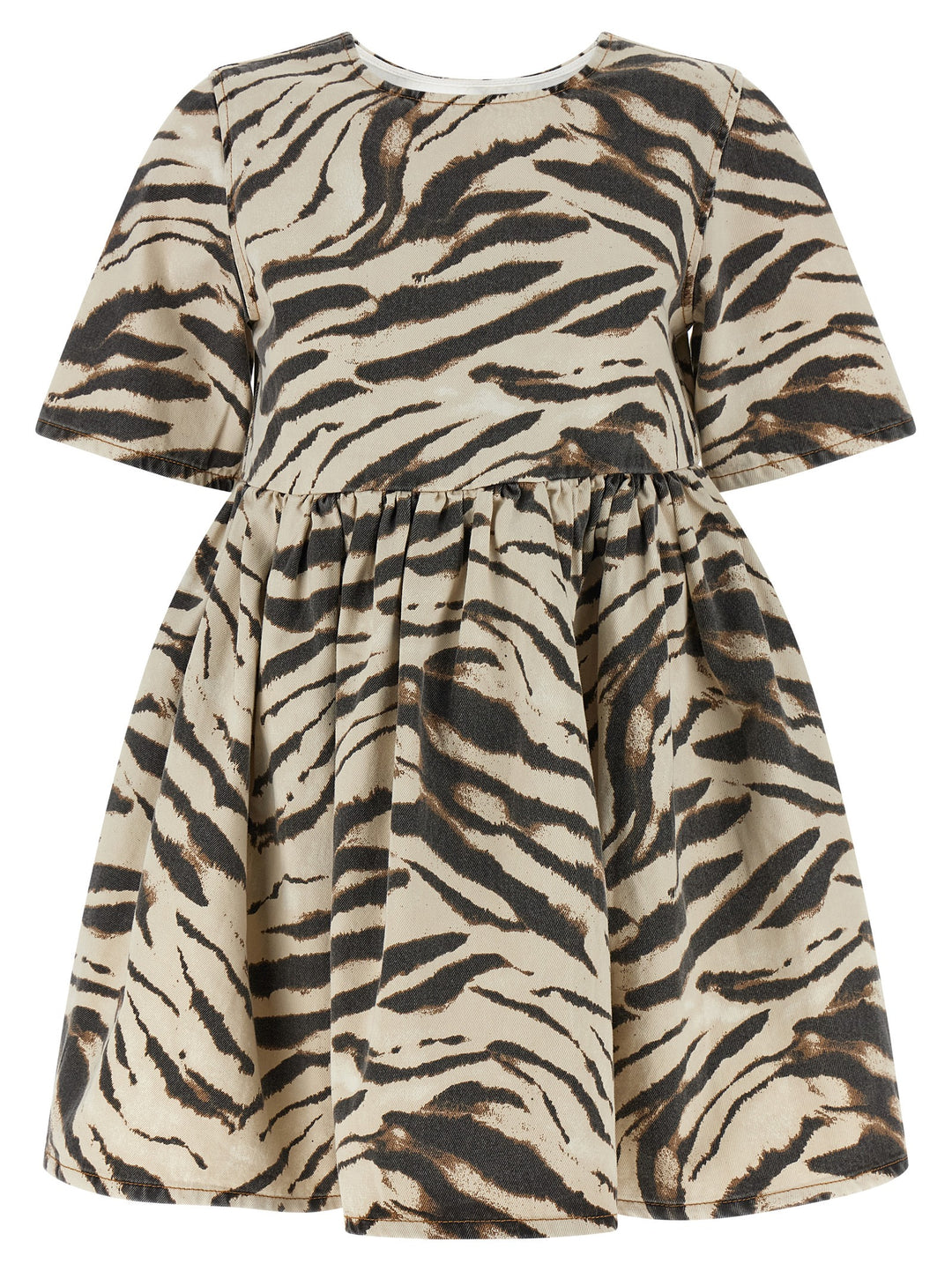 Ganni Zebra Denim Skirts - Multicolor | 2abadca9fdbf1067adb66942adc79249565639fb