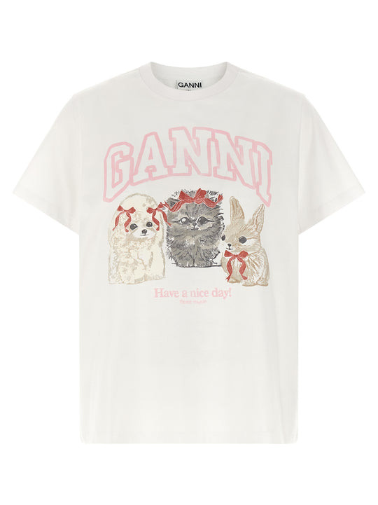 Printed T-Shirt White