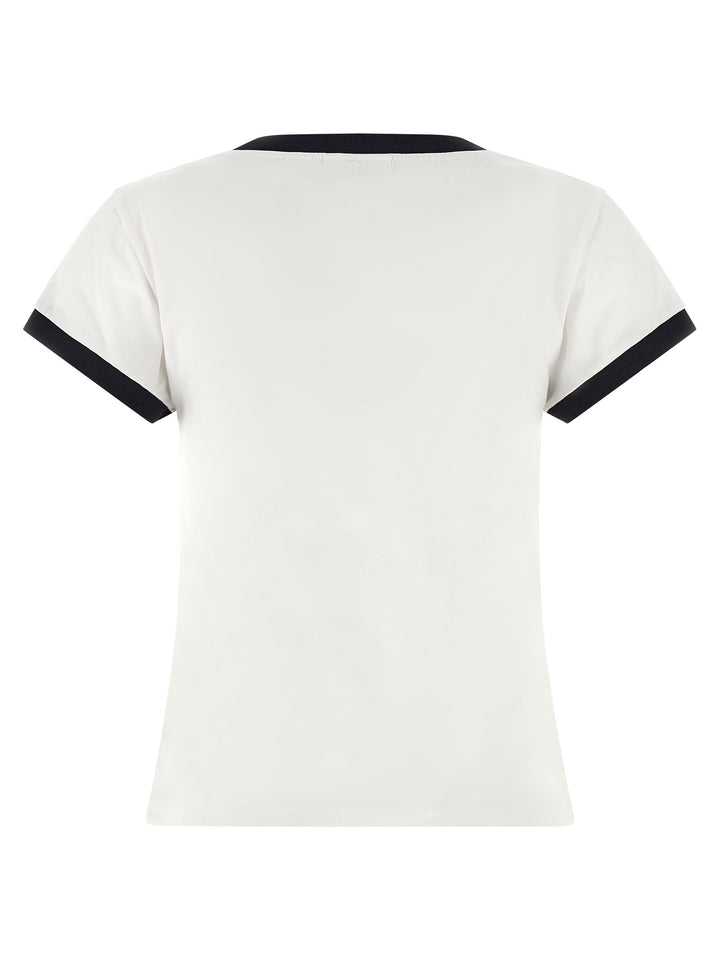Ganni Printed T-shirt - White | e044fb172184e33d277ee8423c007172262350c0