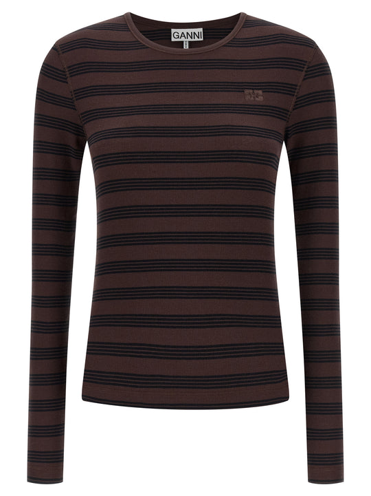 Striped Sweater T-Shirt Multicolor