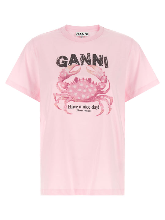 Crab T-Shirt Pink
