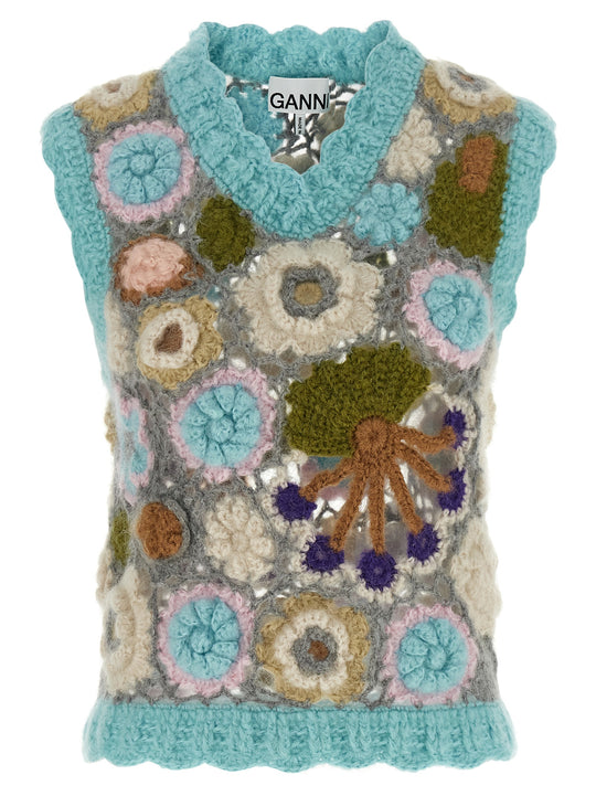 Dreamy Floral Gilet Multicolor