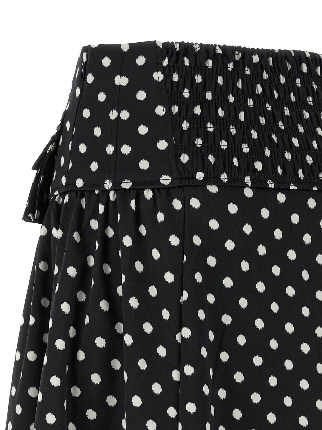 Ganni Polka Dots Skirts - Black | e94a0c5151b75e9ac9d237440339996abcbea75f