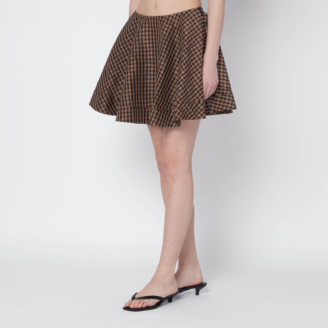 Ganni Skirts - Brown | b6fa5cd075253fba2b2da9e40fc80486e7ad8506