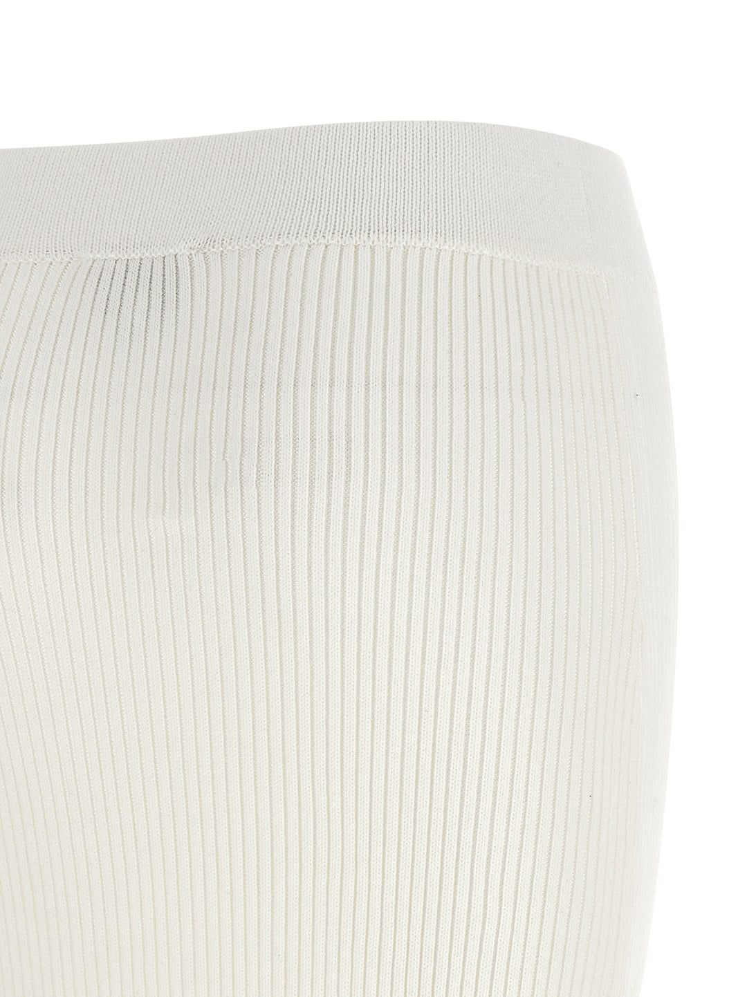 Ganni Cotton Crochet Skirts - White | 28d104126b7c21dd611eee425f204eeeae855302