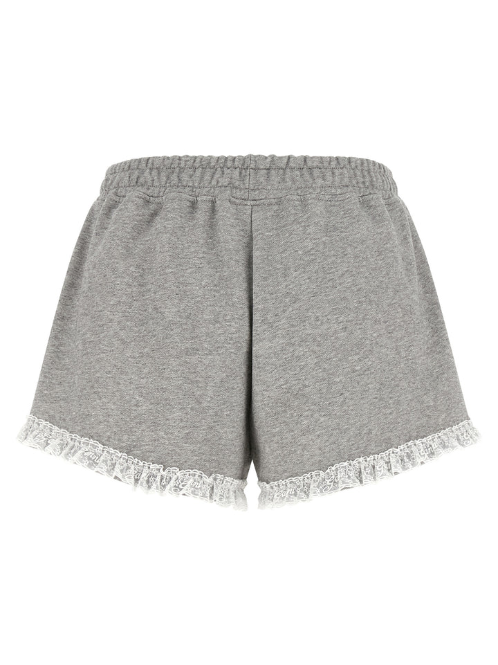 Ganni Isoli Bermuda and Short - Gray | ca5505120420d6a2d65b839494e7fa9505c9b7fc