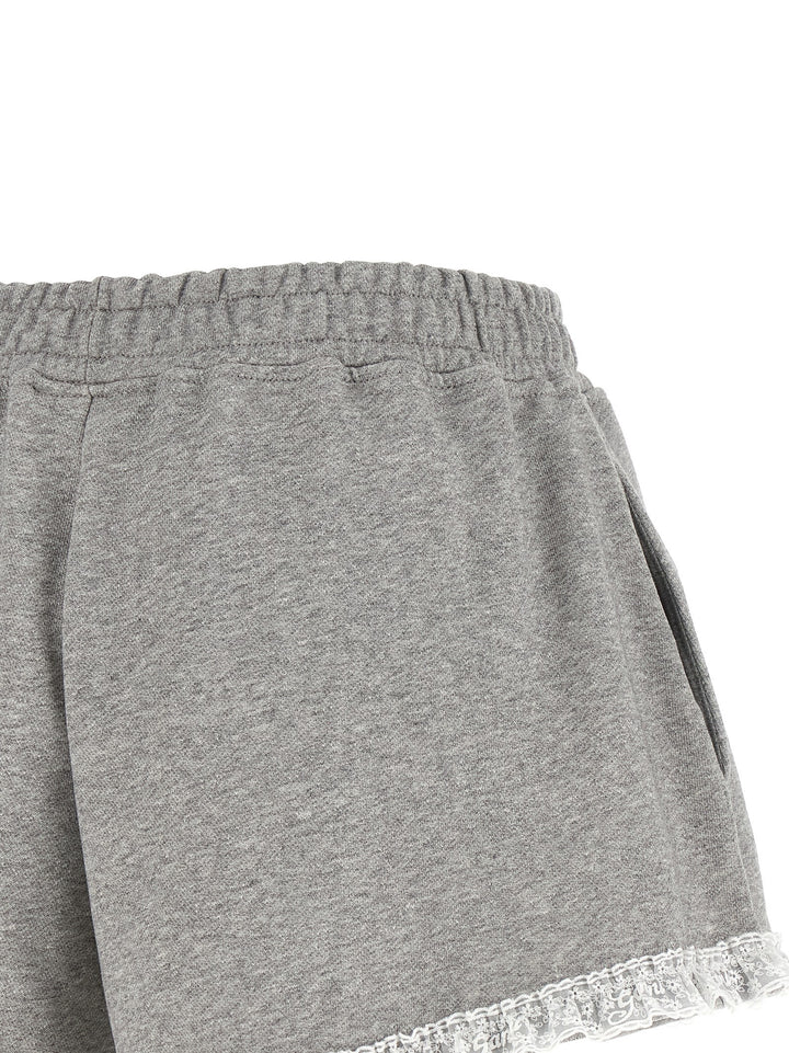 Ganni Isoli Bermuda and Short - Gray | 34918be1e5e9b8fd30d402ed42aca770471eed82