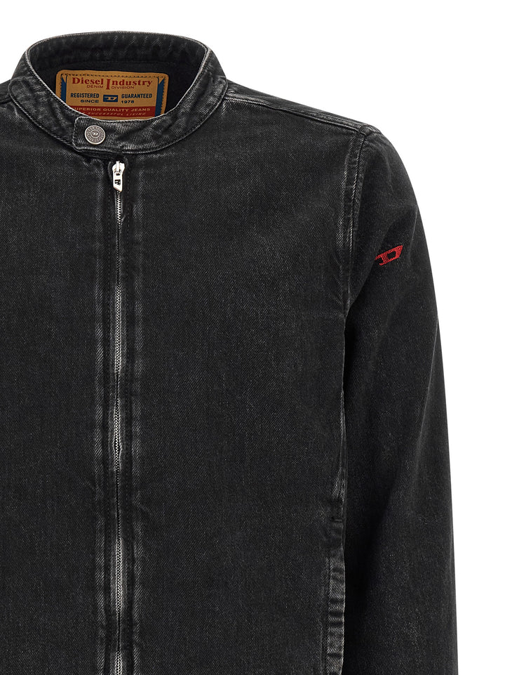 Diesel D-Glory Puffer Jackets - Black | 98072fbd6efe677ecd9d7e2b01186e8f15c57157