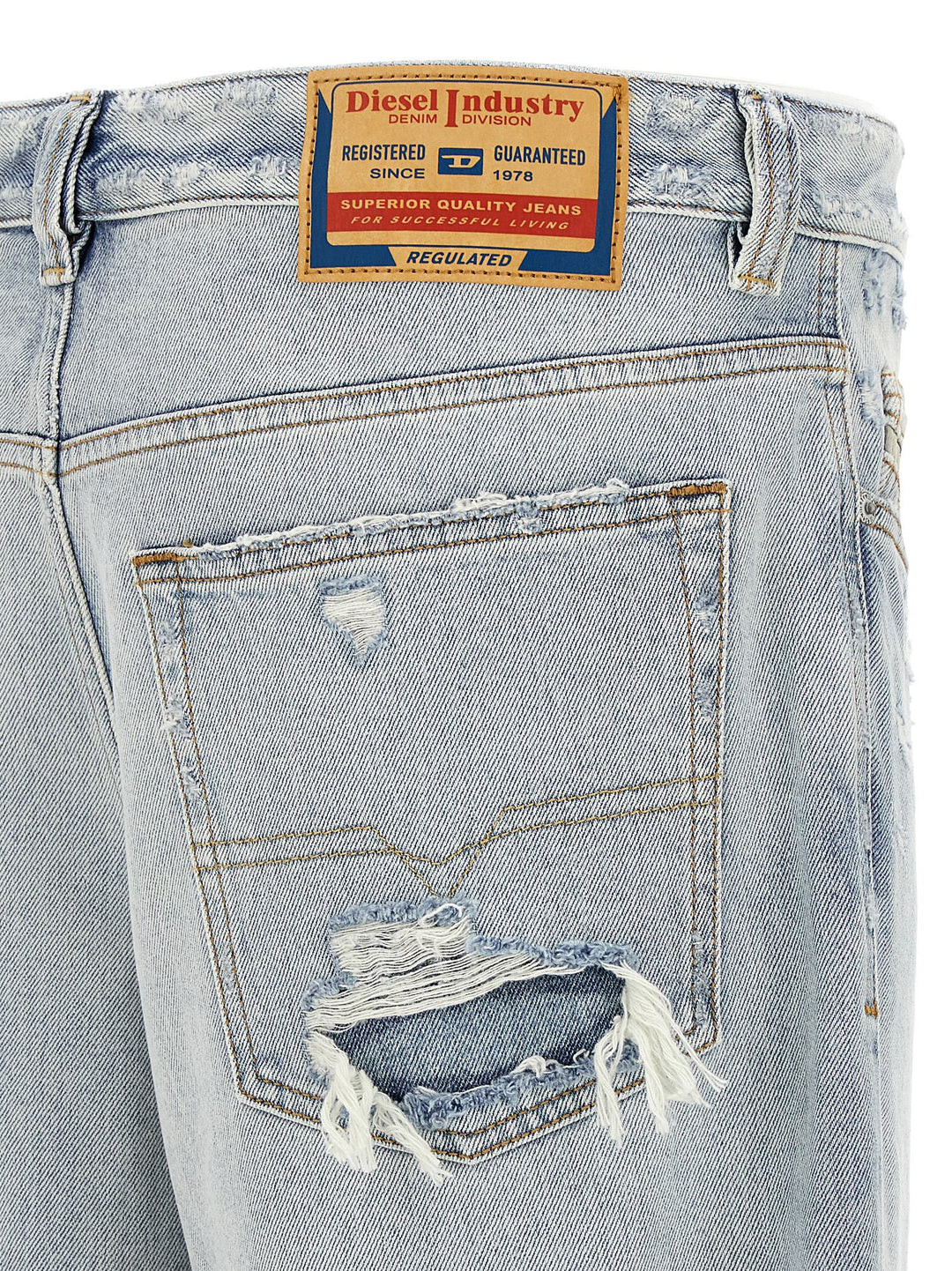 Diesel 2001 D-Macro Jeans - Light Blue | 093cb66b518811bc60159cb3d527f45563c0a82d